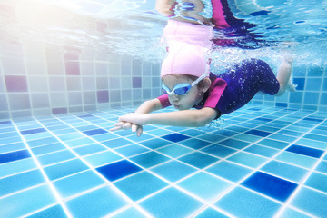 Child Swimming